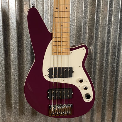 Reverend Mercalli 5 String Bass Purple Punch #70746