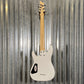 Schecter C-7 Deluxe 7 String Matte White Guitar #1777 Used