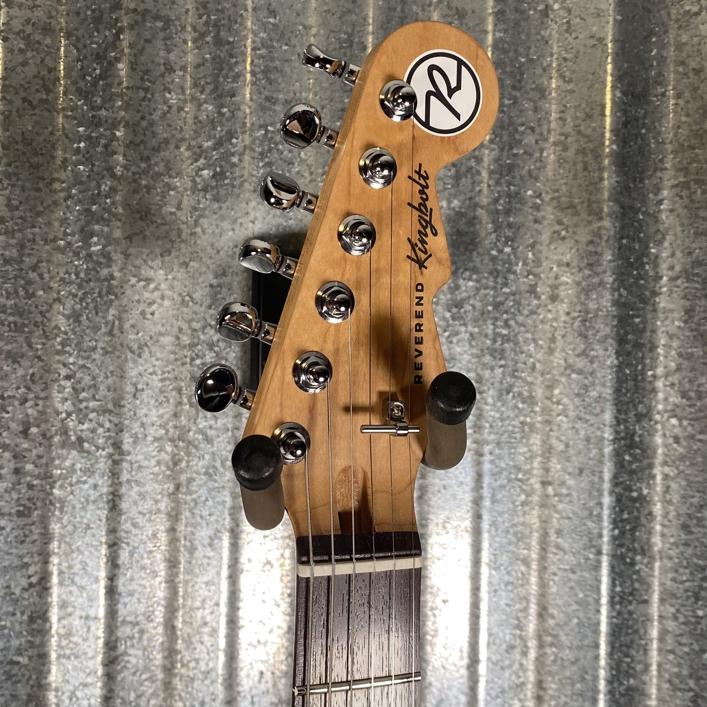 Reverend Kingbolt HH Ohana Blue Guitar #70103 Blem