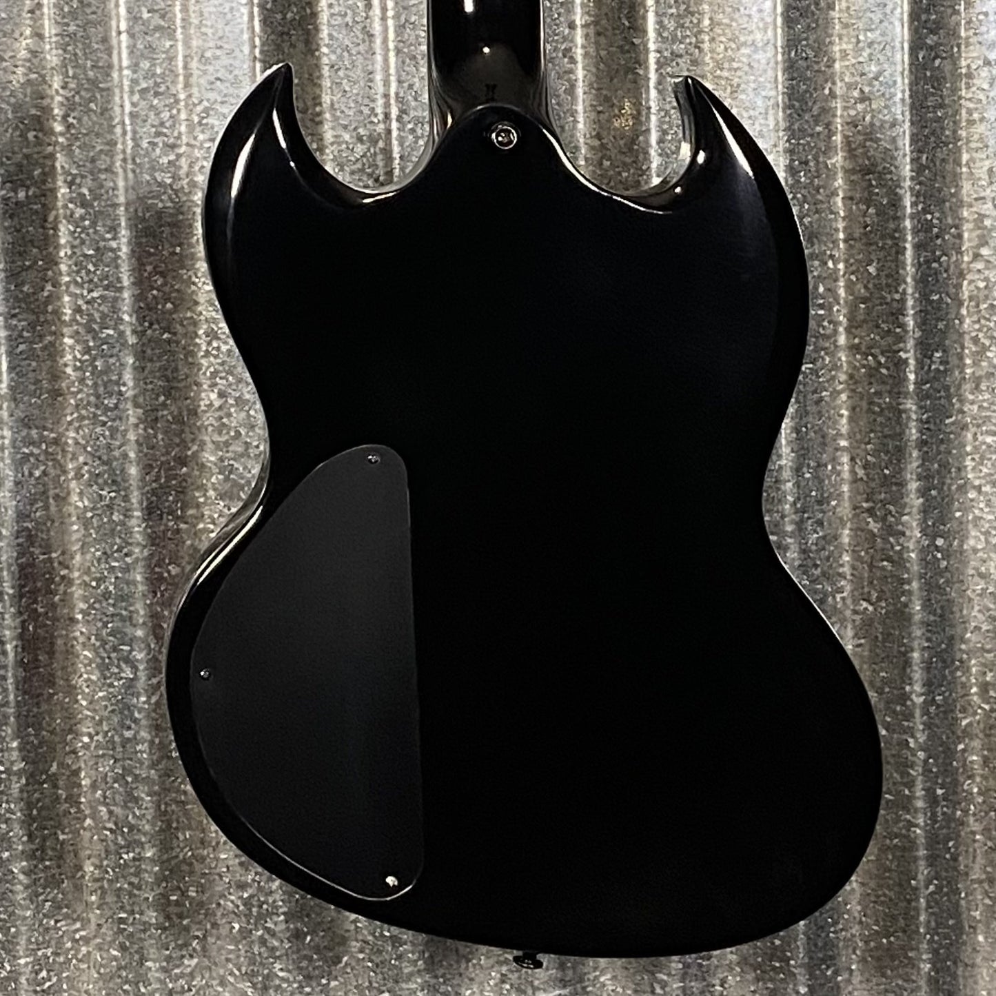 Westcreek Guitars Racer SG Offset Style Black Red Stripe #0043 Used