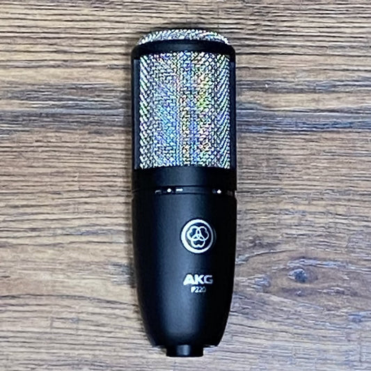 AKG P220 Recording Large Diaphragm Condenser Microphone & Case
