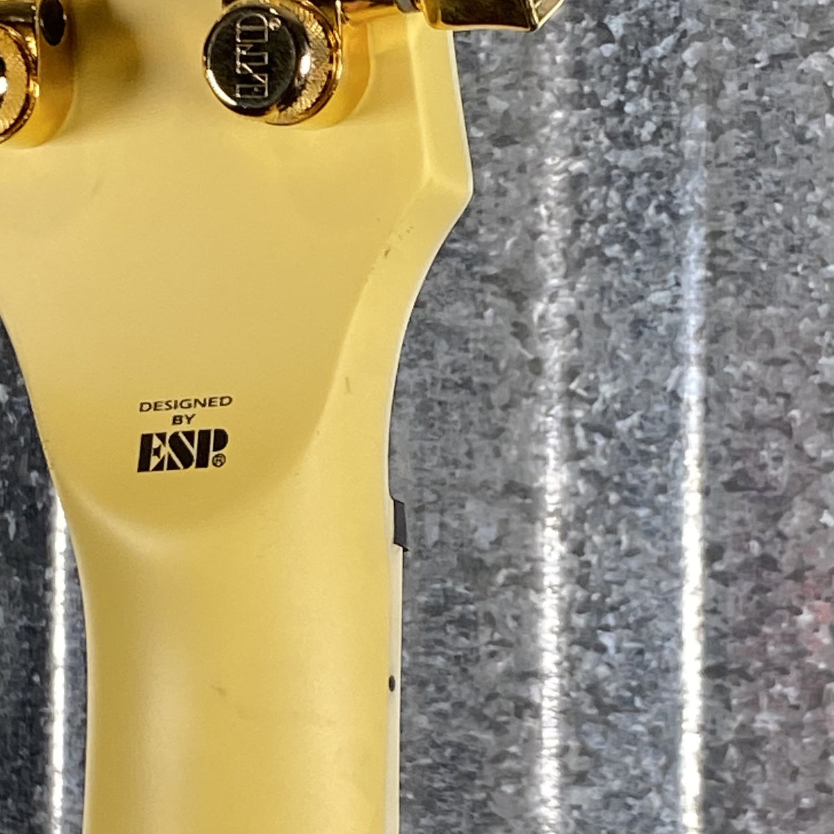 ESP LTD EC-1000TCMT Vintage Gold Satin Guitar EC1000TCTMVGS #1781 Used