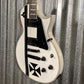 ESP LTD Iron Cross Jame Hetfield Snow White Guitar & Case IRONCROSSSW #2491 Used