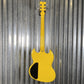 Westcreek Guitars Racer SG Offset Style Bumble-B Yellow #0028 Used