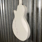 ESP LTD EC Arctic Metal Snow White Satin Guitar ECARMSWS #0177 Used