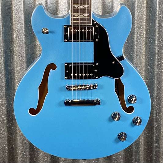 Westcreek Guitars 333 Semi Hollow Body Double Cutaway Blue #0087 Used