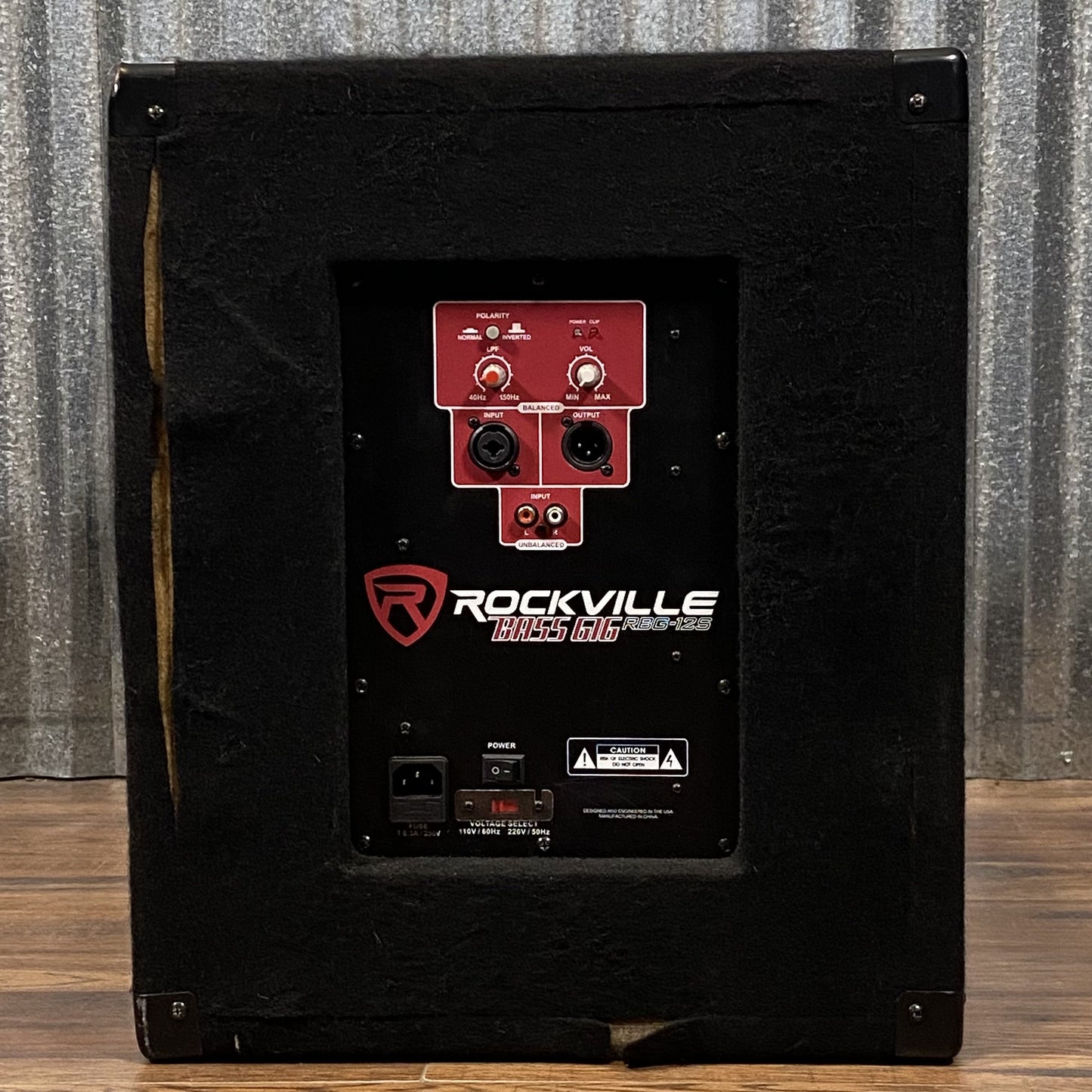 Rockville RBG12S 12" 400 Watt Powered PA Subwoofer #2 Used
