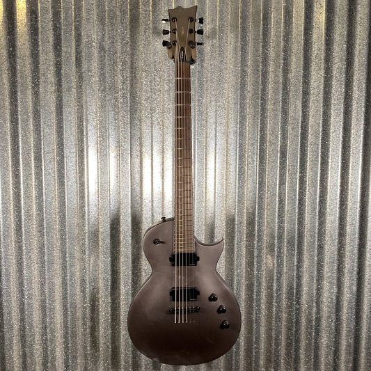 ESP LTD EC-1000 Baritone Charcoal Metallic Satin Guitar EC1000BCHMS #1176 Used
