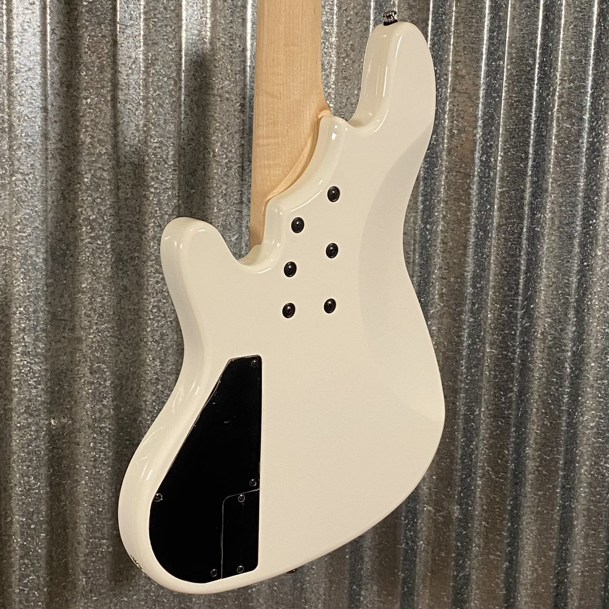 Cort Elrick NJS 5 String Bass White & Bag NJS5WHT #2856
