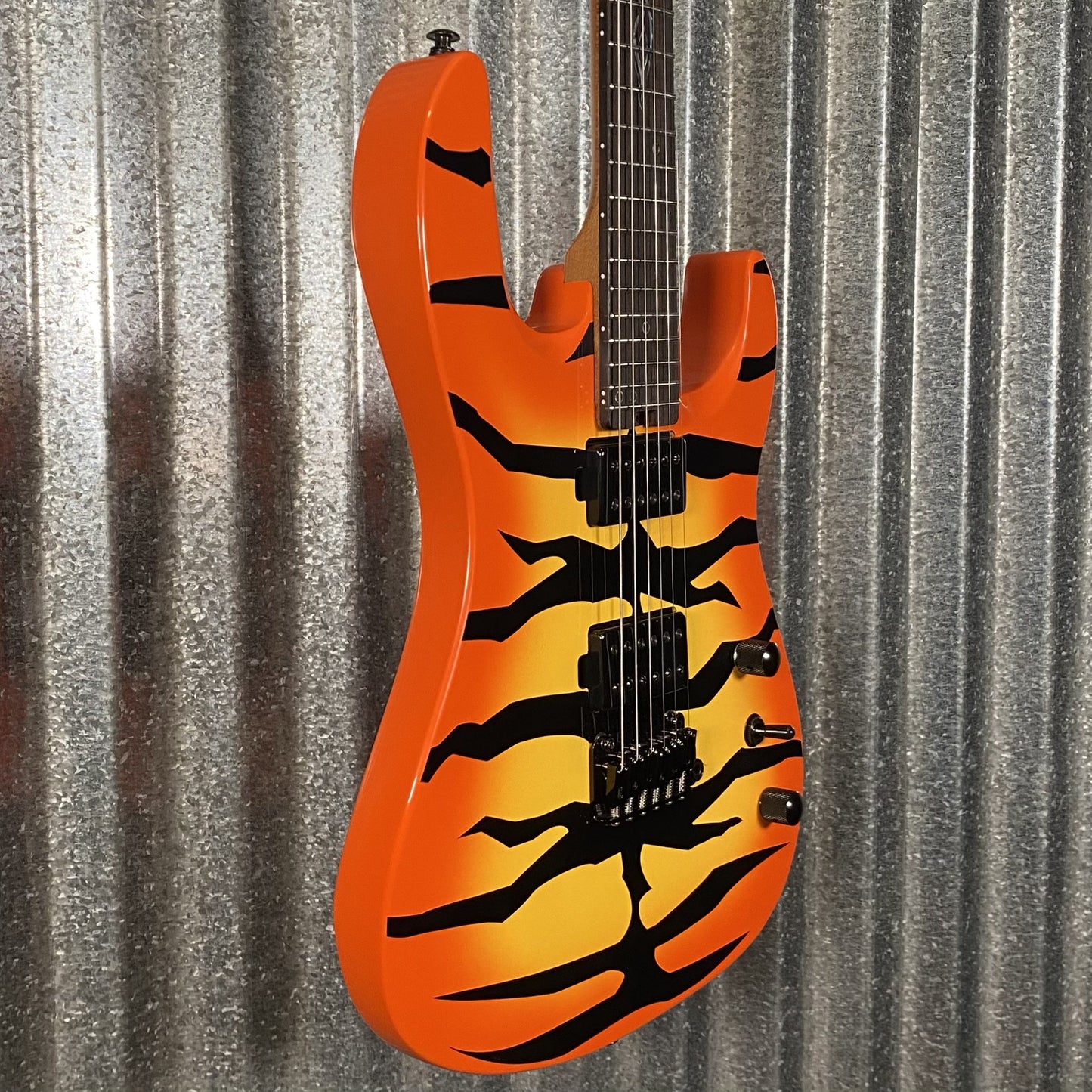Westcreek Guitars Aetheris Superstrat Yellow Tiger Guitar #0005 Used
