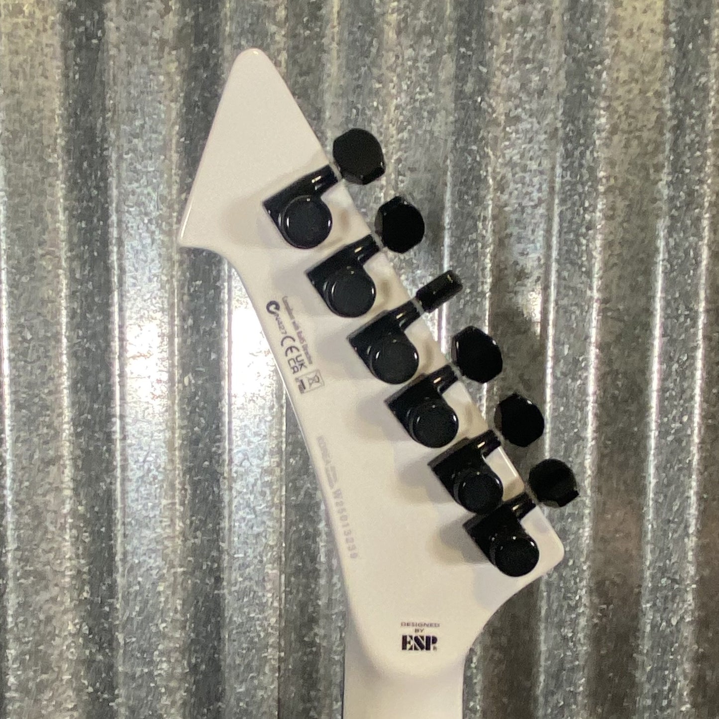 ESP LTD Snakebyte James Hetfield Snow White Guitar & Case SNAKEBYTESW #3239 Used