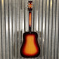 Dobro Model 114 Resonator Sunburst Guitar & Case #X1107 Used