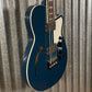 Reverend Dub King 4 String Semi Hollow Bass High Tide Blue #70811
