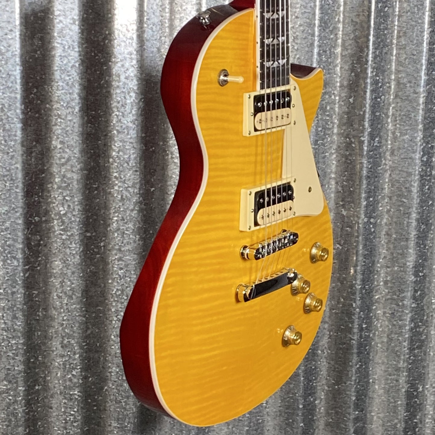 Westcreek Guitars Underdog LP Yellow Guitar #0033 Used