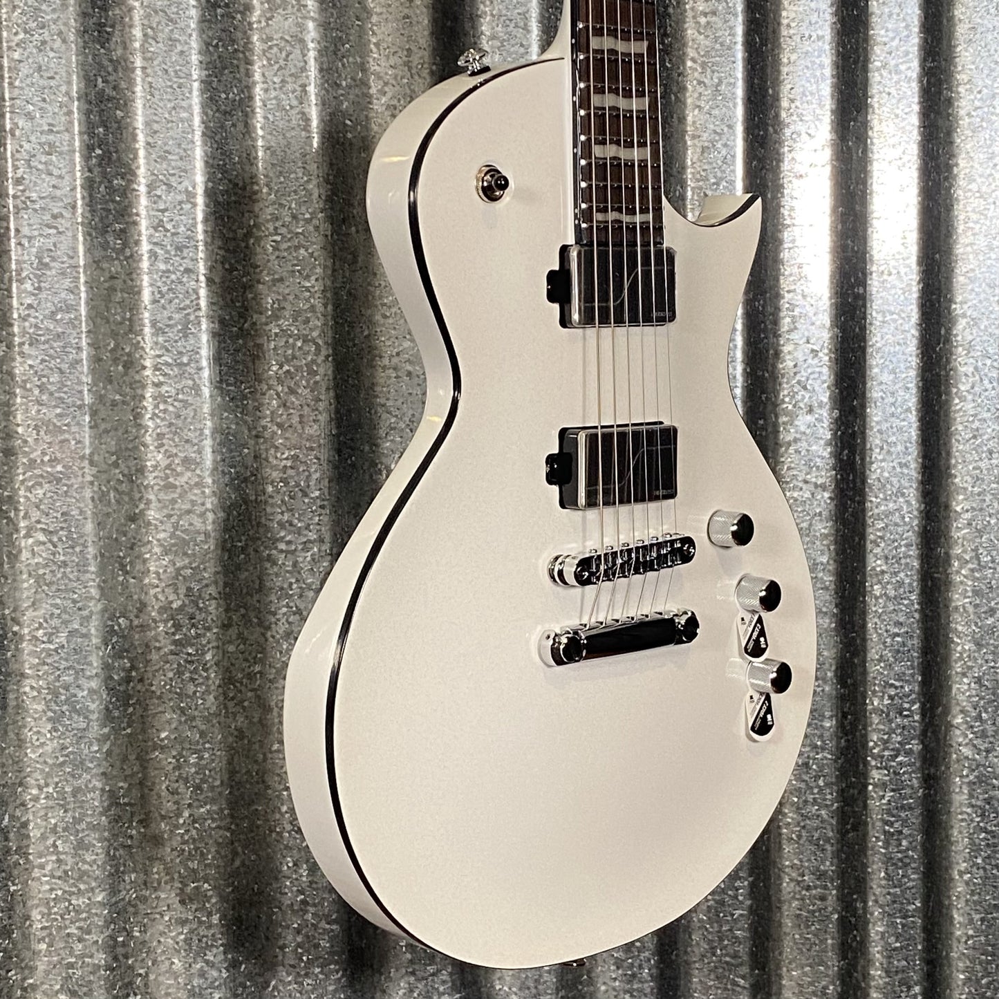 ESP LTD EC-1000 Pearl White Guitar EC1000PW #1132 Used