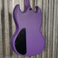 Westcreek Guitars Racer SG Offset Style Purple Matte Guitar #0086 Used