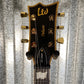 ESP LTD EC-1000 Vintage Black EMG Guitar EC1000VB #0188 Used