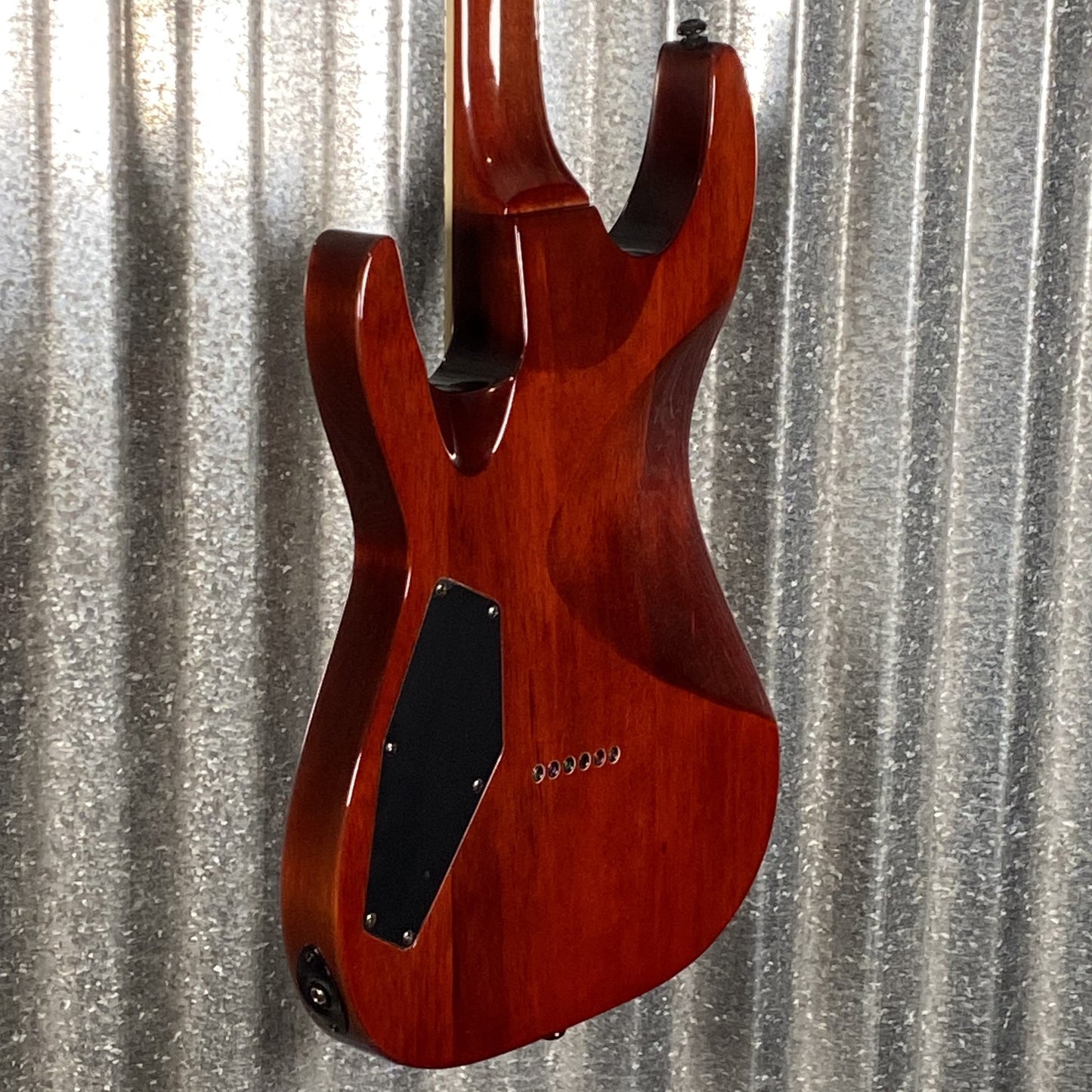 ESP LTD H-200 Flame Top Dark Brown Sunburst Guitar H200FMDBSB #2092 Used