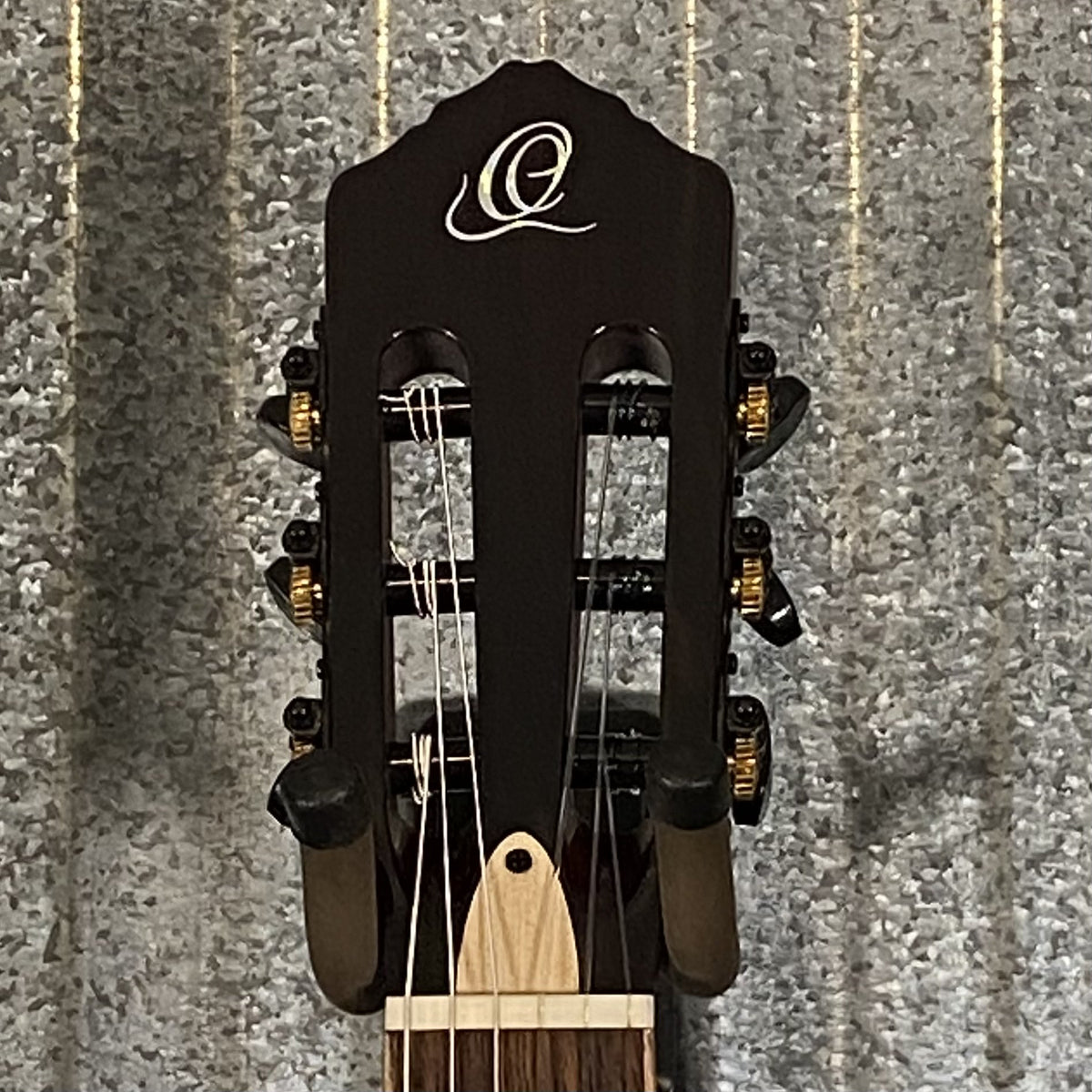 Ortega RTPDLX-ACA Acacia Burst Thinline Nylon Acoustic Electric Guitar & Bag #0020