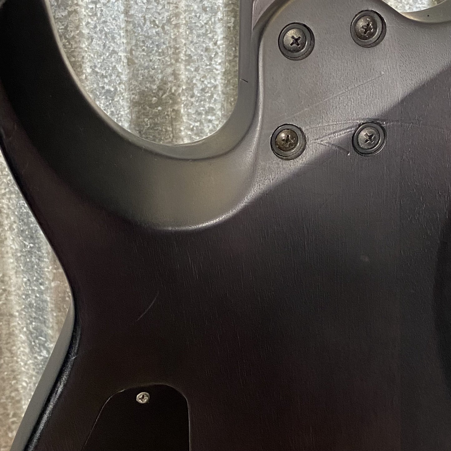 Schecter Omen Elite 6 Charcoal Guitar & Case #0948 Used