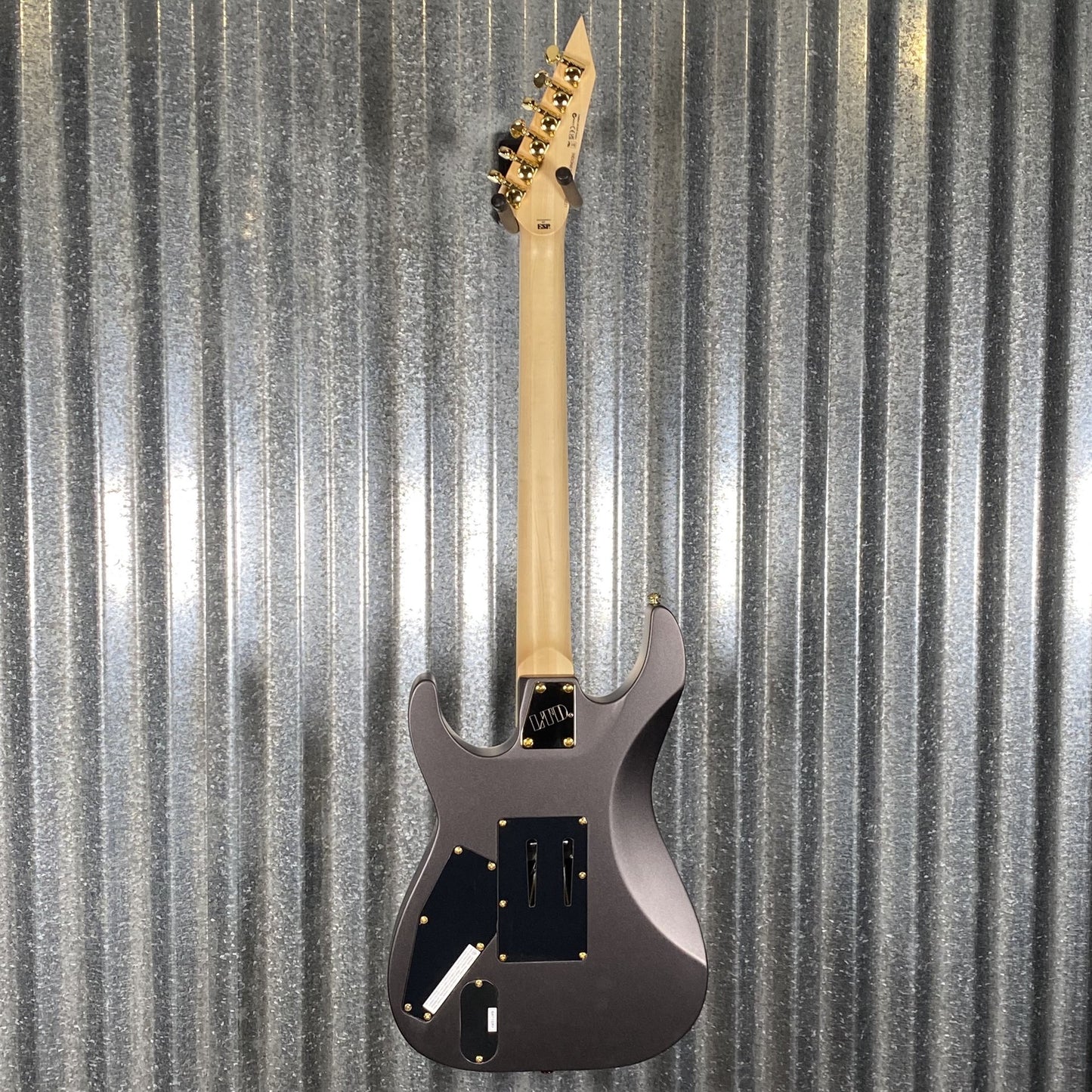 ESP LTD M-1001 Charcoal Metallic Satin Guitar M1001CHMS #0227 Used