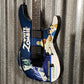 ESP LTD KH-WZ Kirk Hammett White Zombie Graphic EMG Guitar & Case #3481 Used