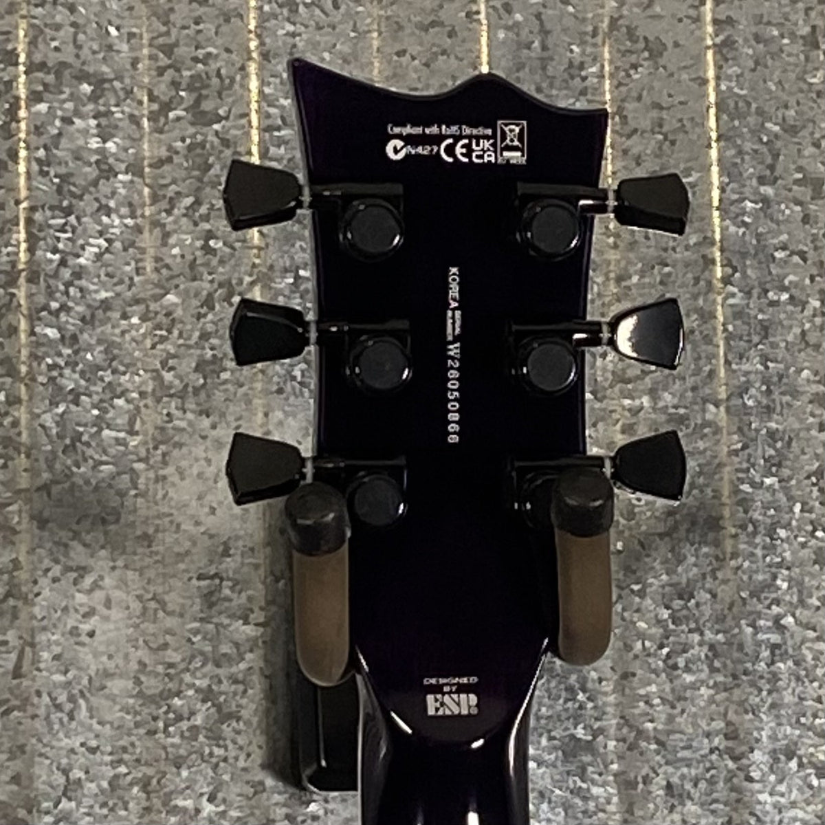 ESP LTD EC-1000 See Thru Purple Sunburst Guitar EC1000QMSTPSB #0866 Used