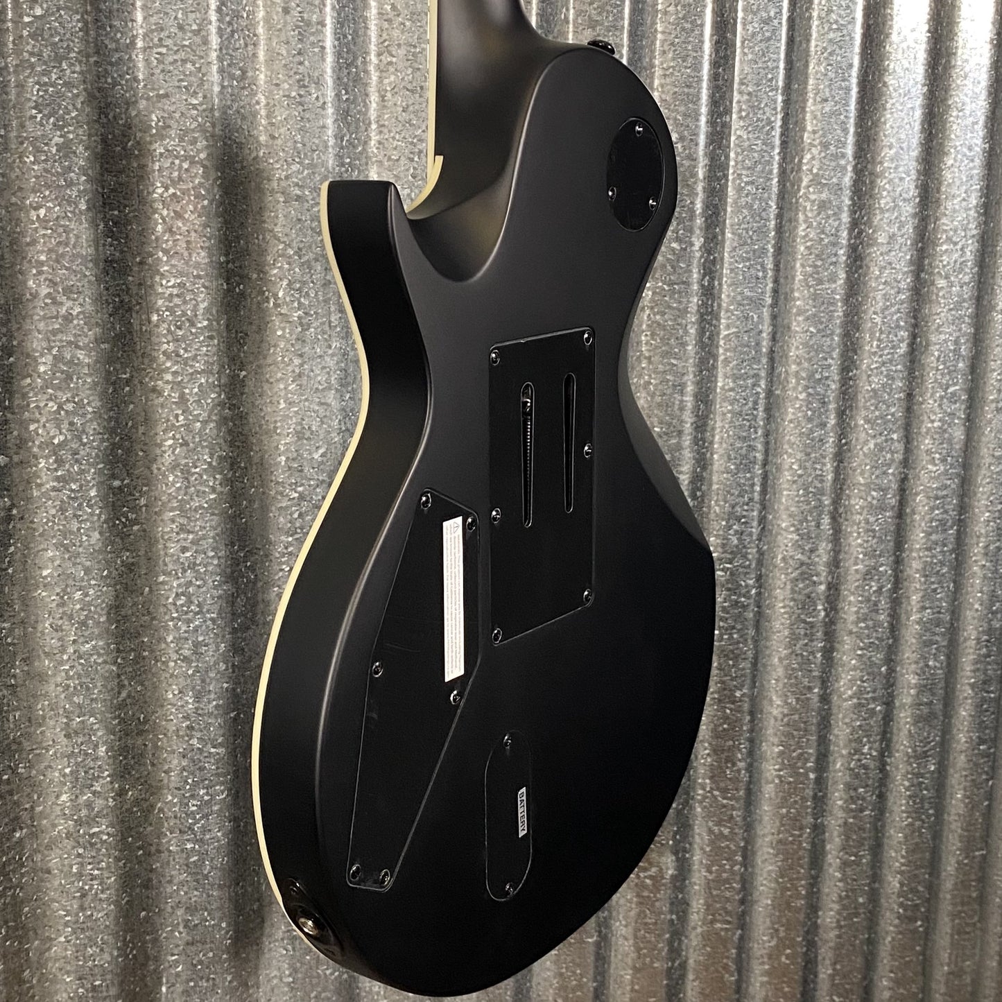 ESP LTD EC-1000 FR Floyd Rose Black Satin EMG Guitar EC1000FRBLKS #0087 Used