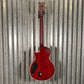 ESP LTD EC-1000T CMT See Thru Black Cherry Guitar #1172 Used