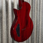 ESP LTD EC-201 Flat Top  See Thru Black Cherry Gutar EC201FTSTBC #0977 Used