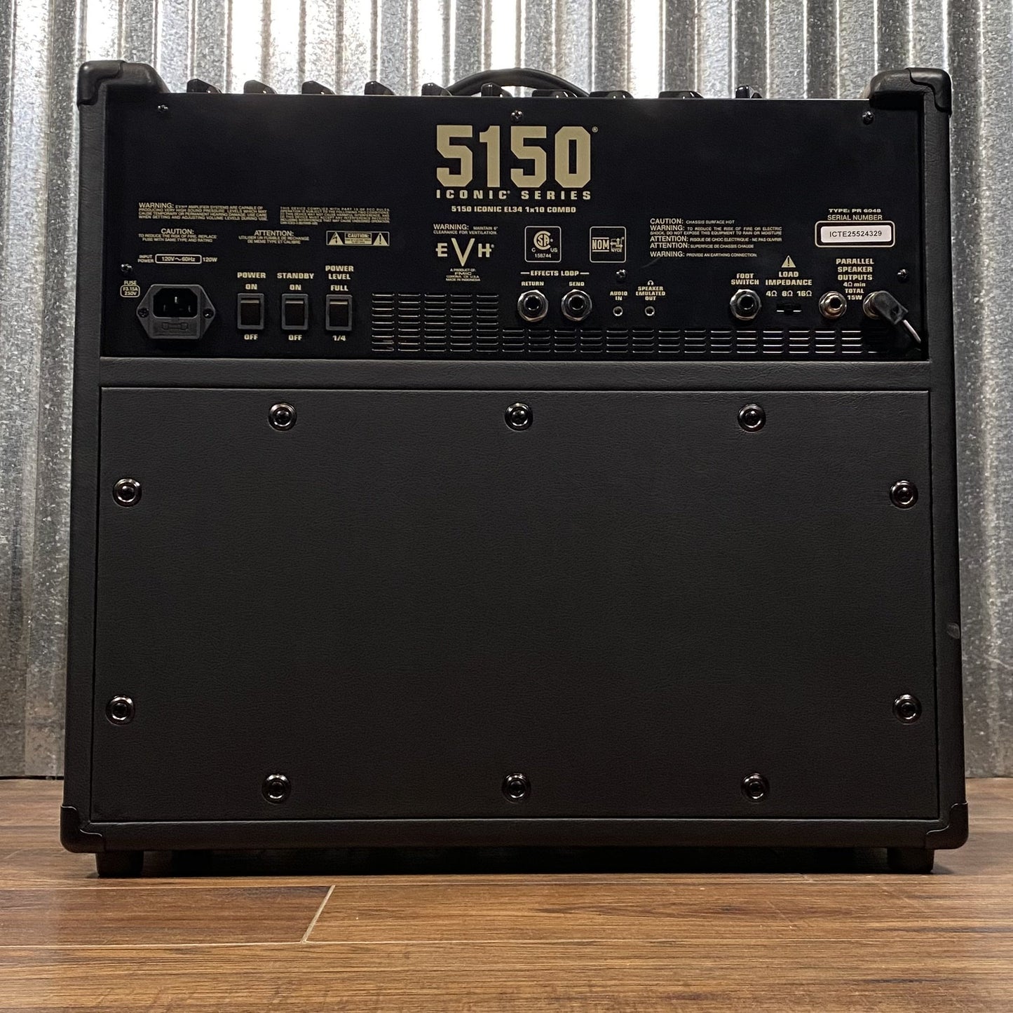 EVH 5150 Icon EL34 15 Watt 1x10" Guitar Amplifier Combo Used
