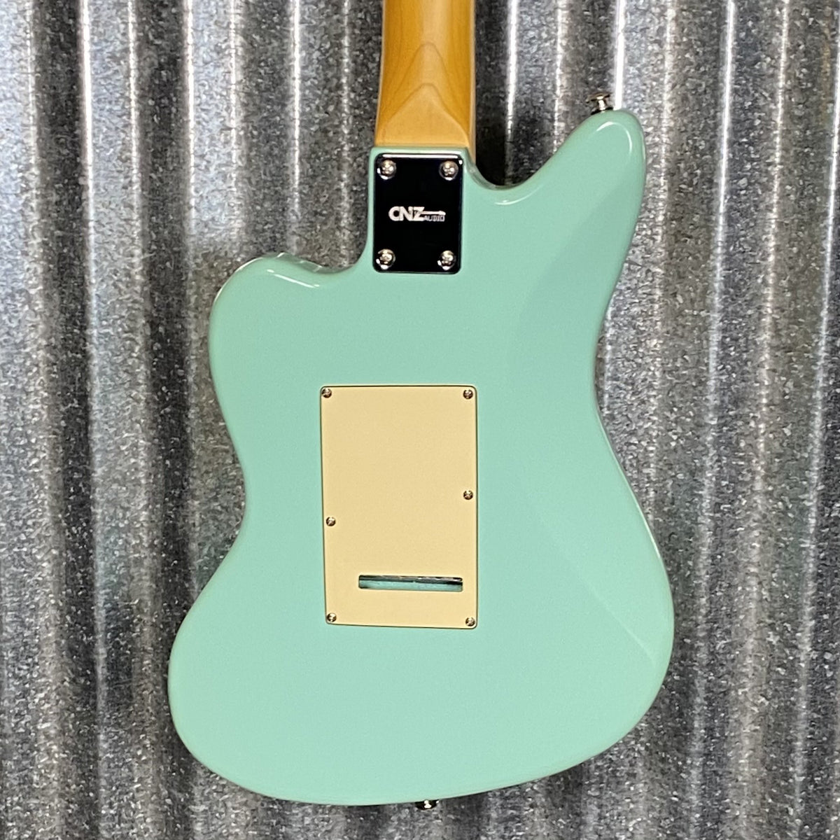 CNZ Audio JM-MINI-SG 3/4 Scale Surf Green Guitar #0068 Used