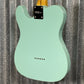 CNZ Audio TL-SHH-SG-TRPG Surf Green Semi Hollow Guitar & Bag #0854 Used