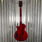 ESP LTD EC-201 Flat Top  See Thru Black Cherry Gutar EC201FTSTBC #0977 Used