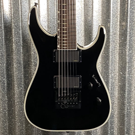 ESP LTD MH-1007 Evertune 7 String Black Guitar MH1007ETBLK #1187 Used