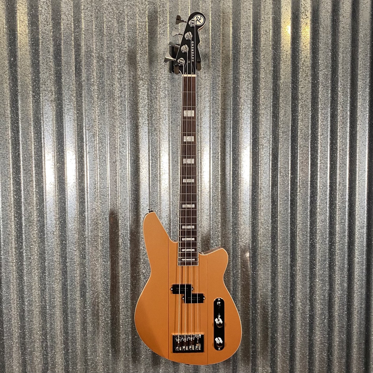 Reverend Sentinel Short Scale 4 String Bass Metallic Copper #73228 Blem