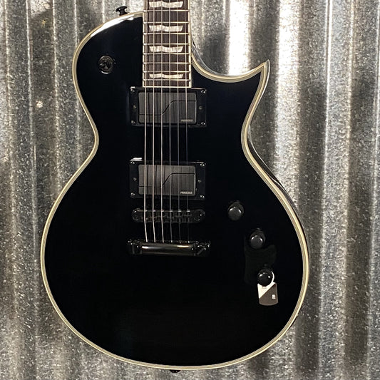 ESP LTD EC-1000S Gloss Black Fluence Guitar & Case #0366 Used