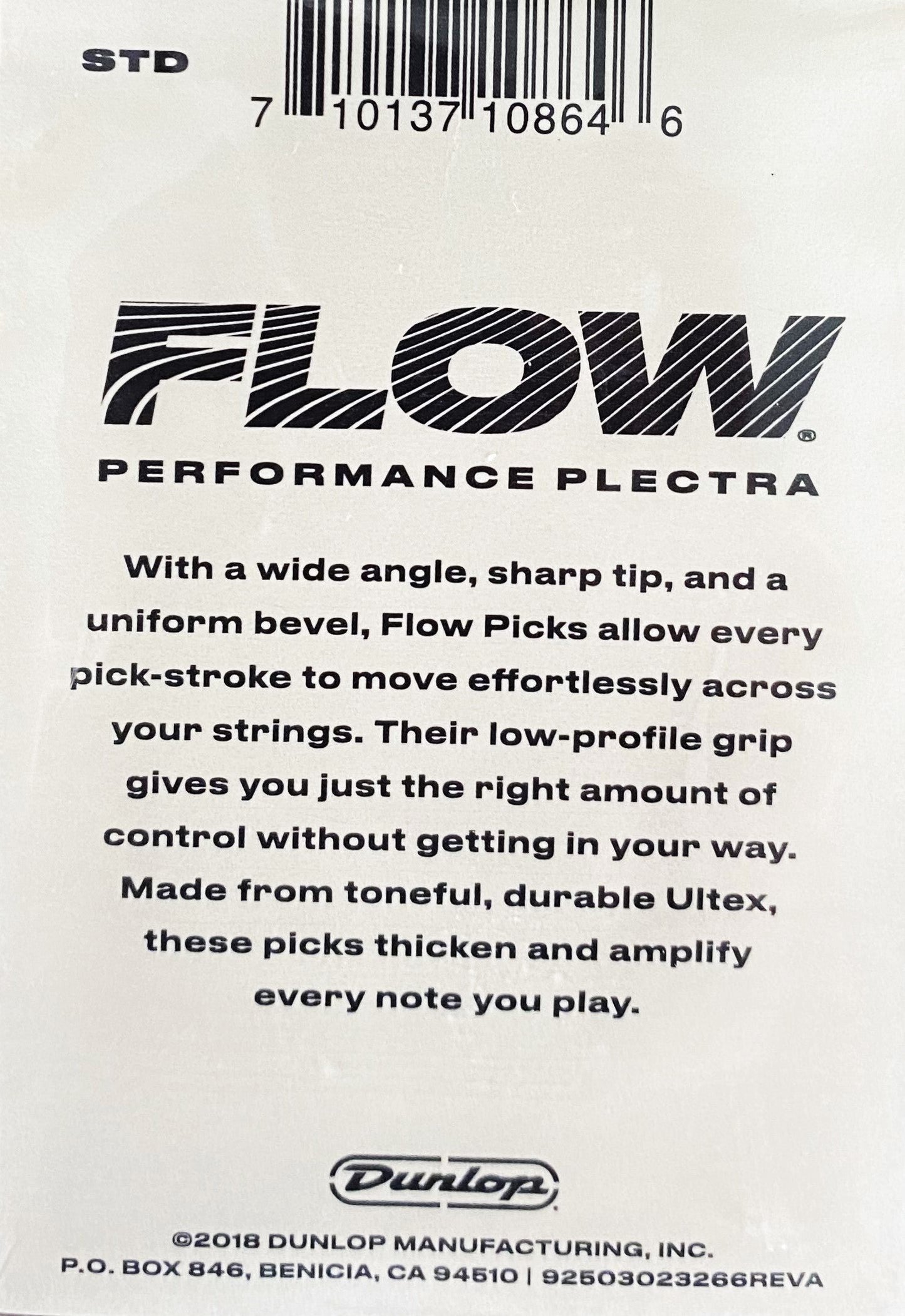 Dunlop 549-150 Flow Standard 1.5mm Player Pack Guitar Pick 24 Count