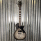 ESP LTD EC-01FT QM Quilt Top Charcoal Burst Satin Teardrop Guitar EC01FTQMCHBS #0620 Used