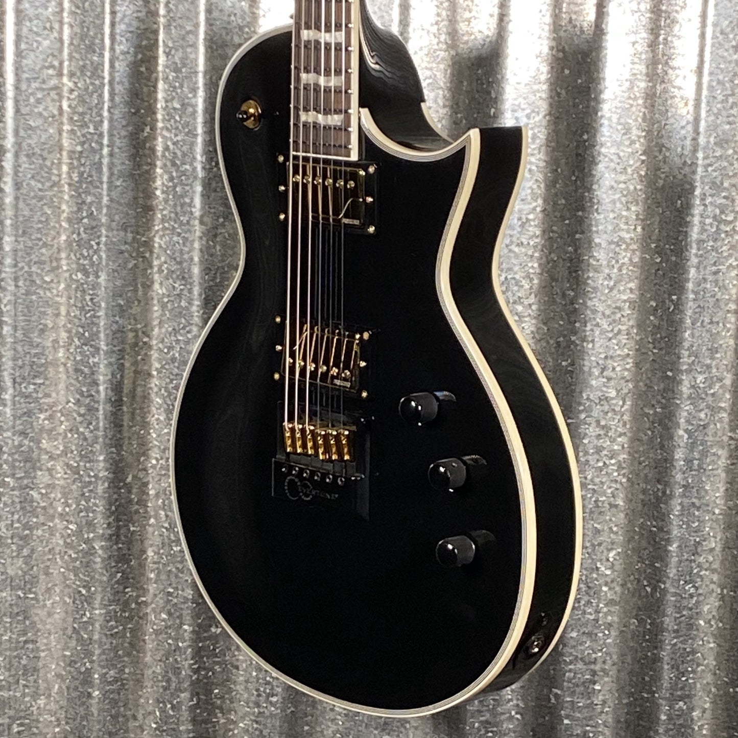 ESP LTD EC-1000T CMT Evertune Black Guitar EC1000TCTMETBLK #1240 Used