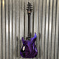 Schecter C-1 Hydro Dip Purple Obsidian Guitar #0583