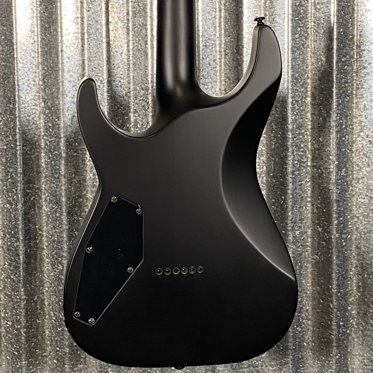 ESP LTD M-HT Black Metal Hard Tail Black Satin Guitar MHTBKMBLKS #1924 Used