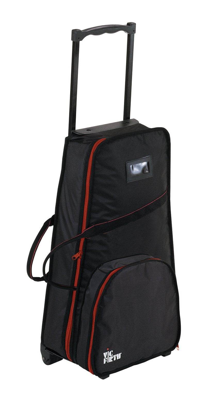 Vic Firth V7806B Virtuoso Performer Bell & Snare Kit Bag w/Wheels