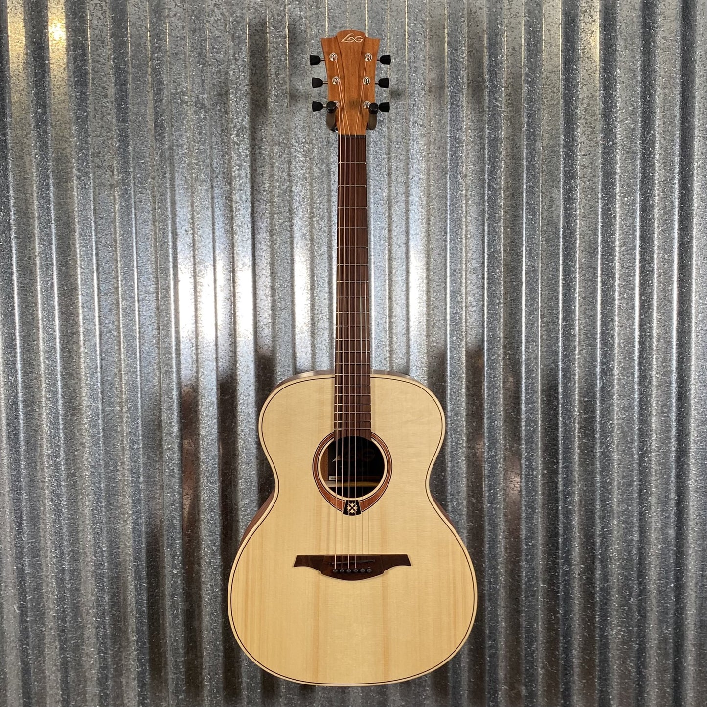 LAG Guitars T70A-NAT Natural Auditorium Acoustic Guitar #5355