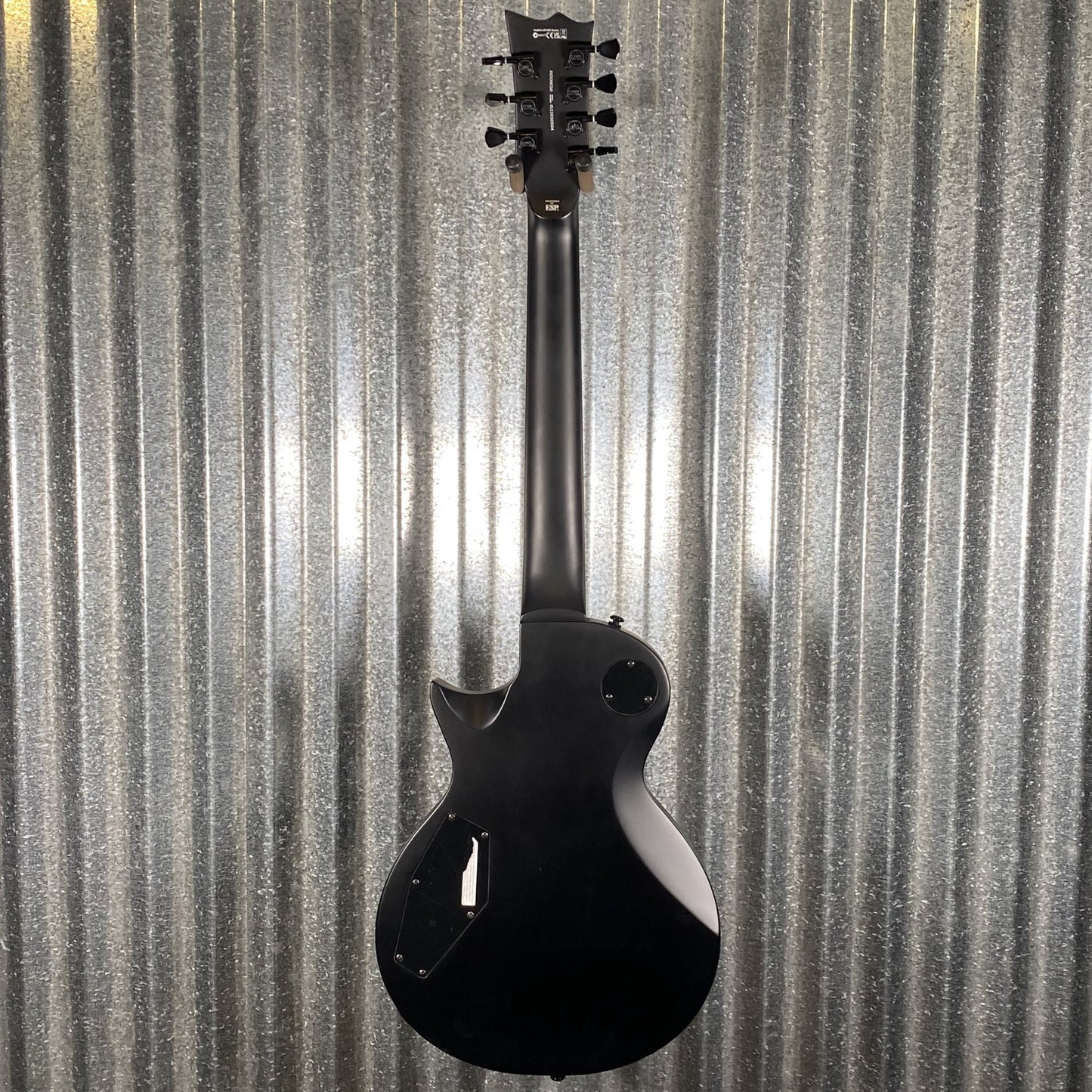 ESP LTD EC-257 7 String Black Satin Guitar EC257BLKS #0504 Used