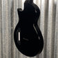 ESP LTD EC-201 Flat Top Black Guitar EC201FTBLK #0330 Used