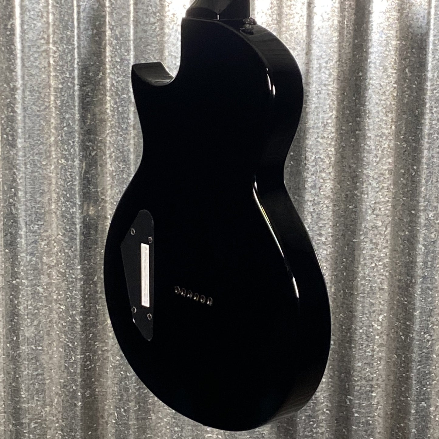 ESP LTD EC-201 Flat Top Black Guitar EC201FTBLK #0330 Used