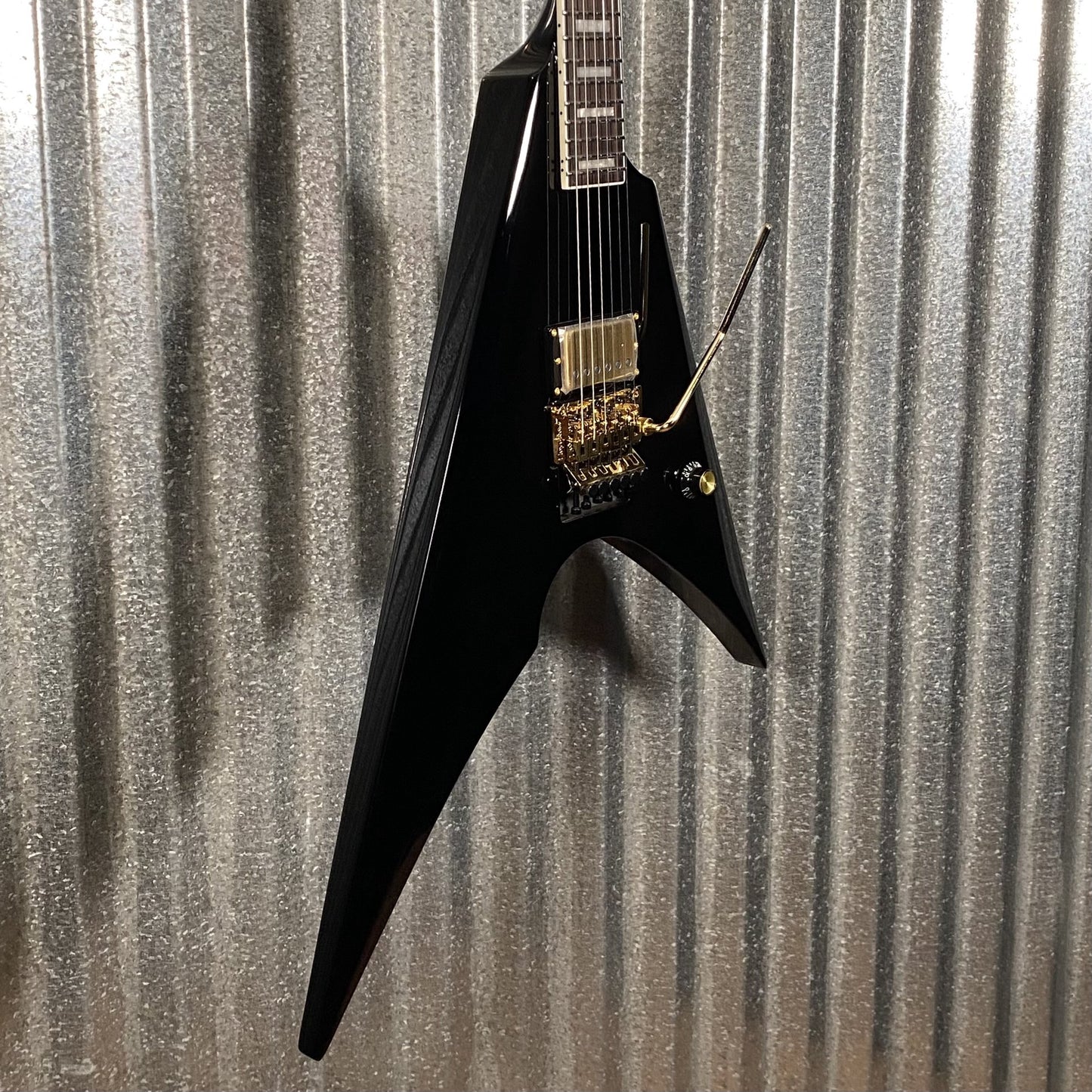 ESP LTD MSV-1 Mike Schleibaum Black Guitar & Case MSV1BLK #0603 Used
