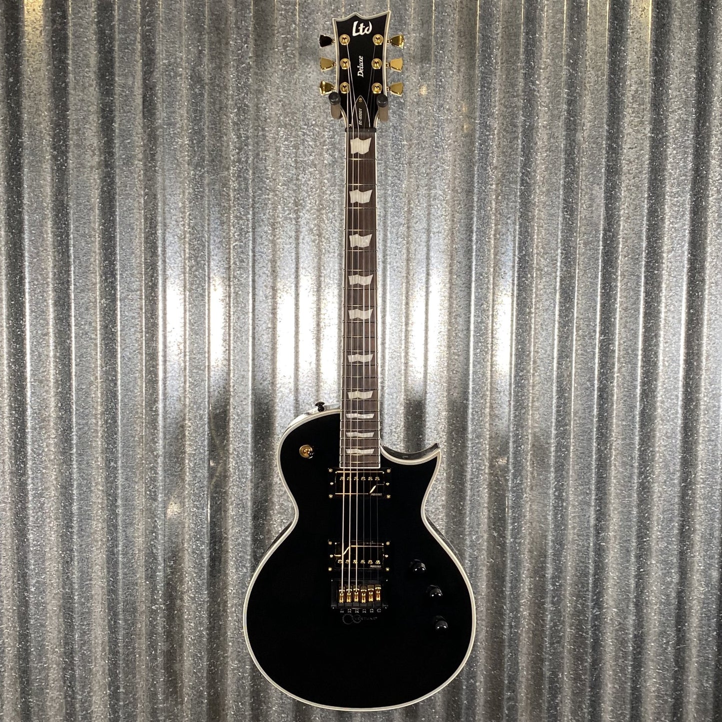 ESP LTD EC-1000T CMT Evertune Black Guitar EC1000TCTMETBLK #1240 Used