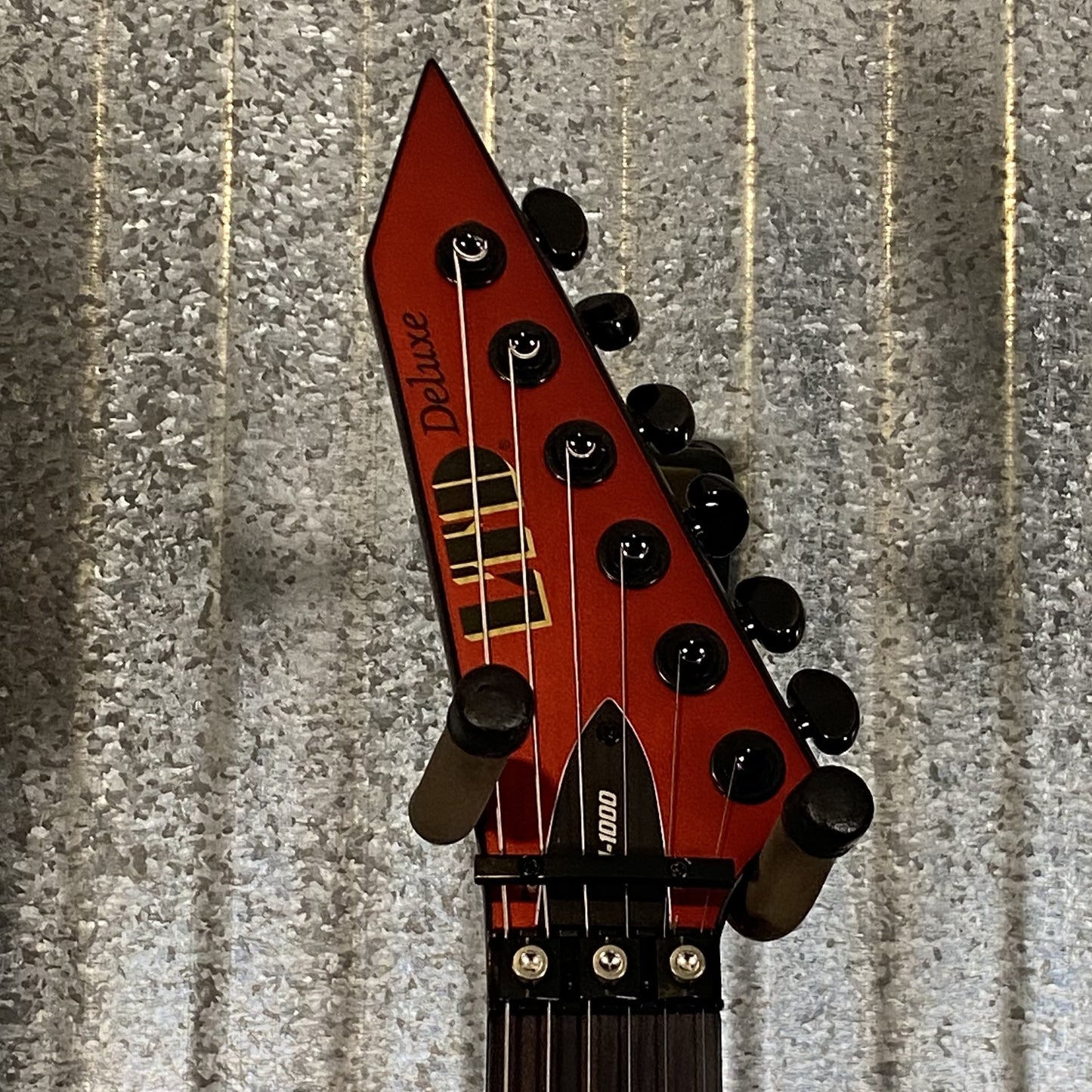 ESP LTD M-1000 Candy Apple Red Guitar & Case #0016 Used